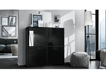 Buffet in legno nero