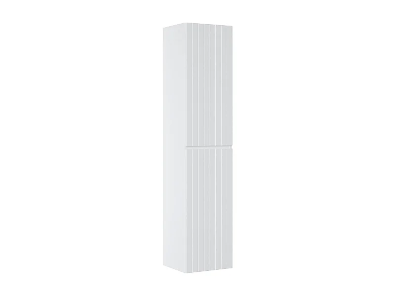 Coluna de Banheiro ICON 160 cm – Branco Alpino Fosco – 2 Portas – Estilo Moderno Suspenso