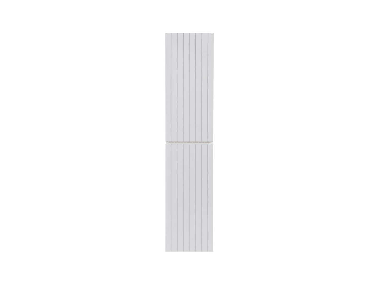 Coluna de Banheiro ICON 160 cm – Branco Alpino Fosco – 2 Portas – Estilo Moderno Suspenso