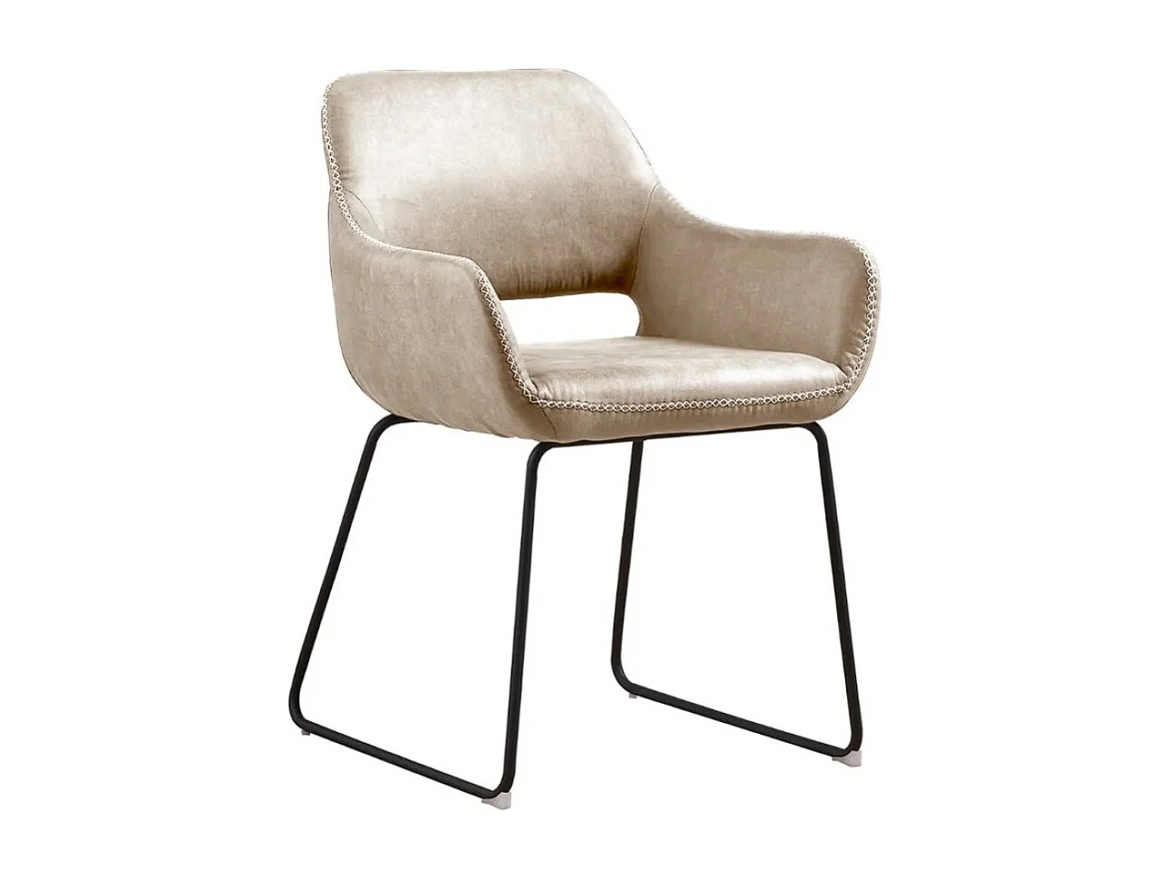 Stuhlwinkel/Grau/Beige/Braun