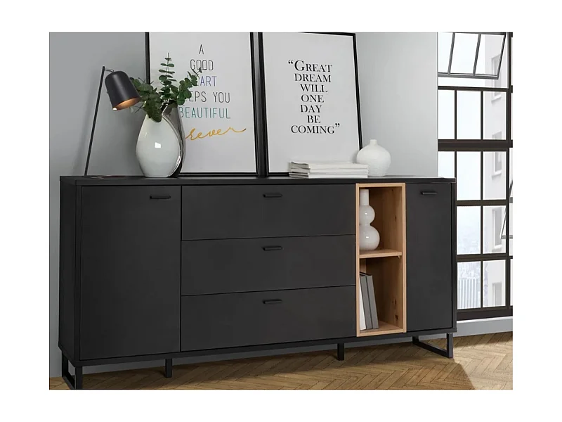 Madia Dezima/Cassetti/nero&marrone