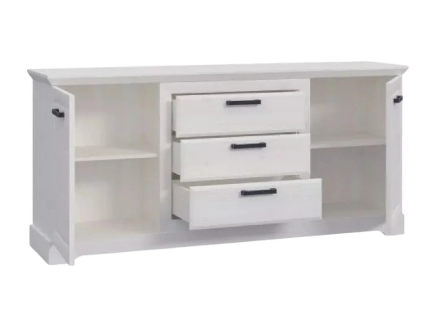 Buffet Cortela/Tiroirs/Blanc