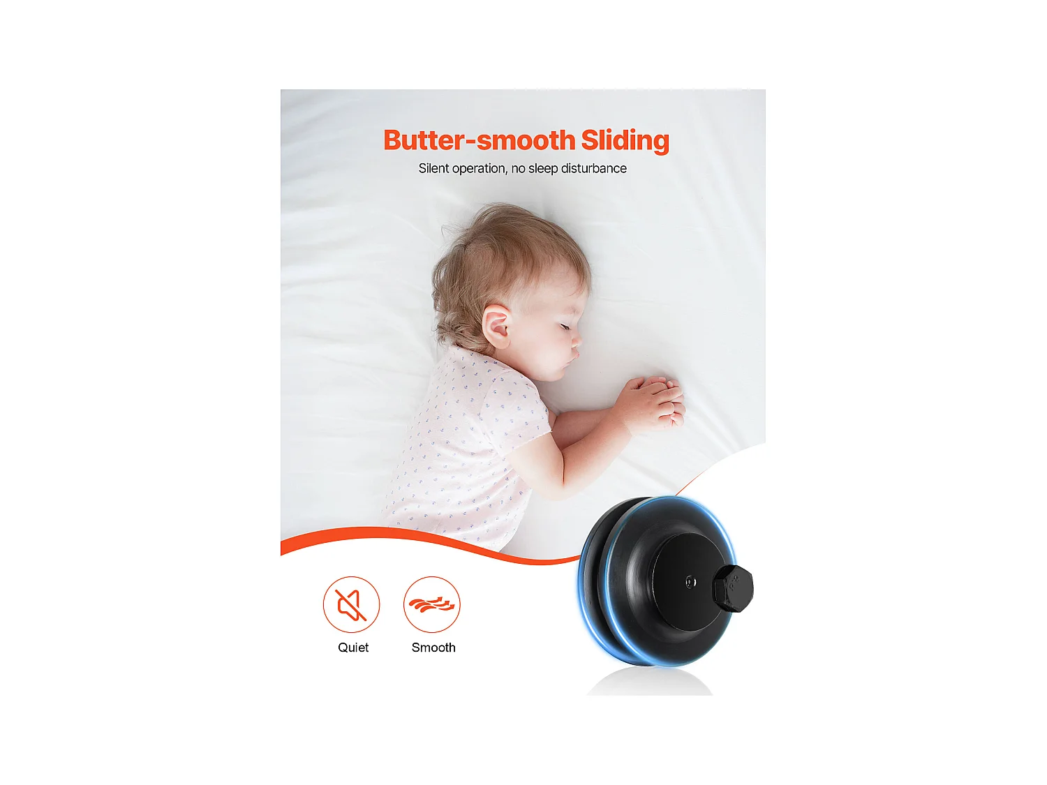 Porte Coulissante SucceBuy Kit de Quincaillerie pour Porte de Grange Coulissante Simple de 1,5 m, Finition Argentée