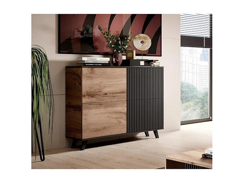 Madia Swing H/Ante girevoli/marrone/nero&marrone