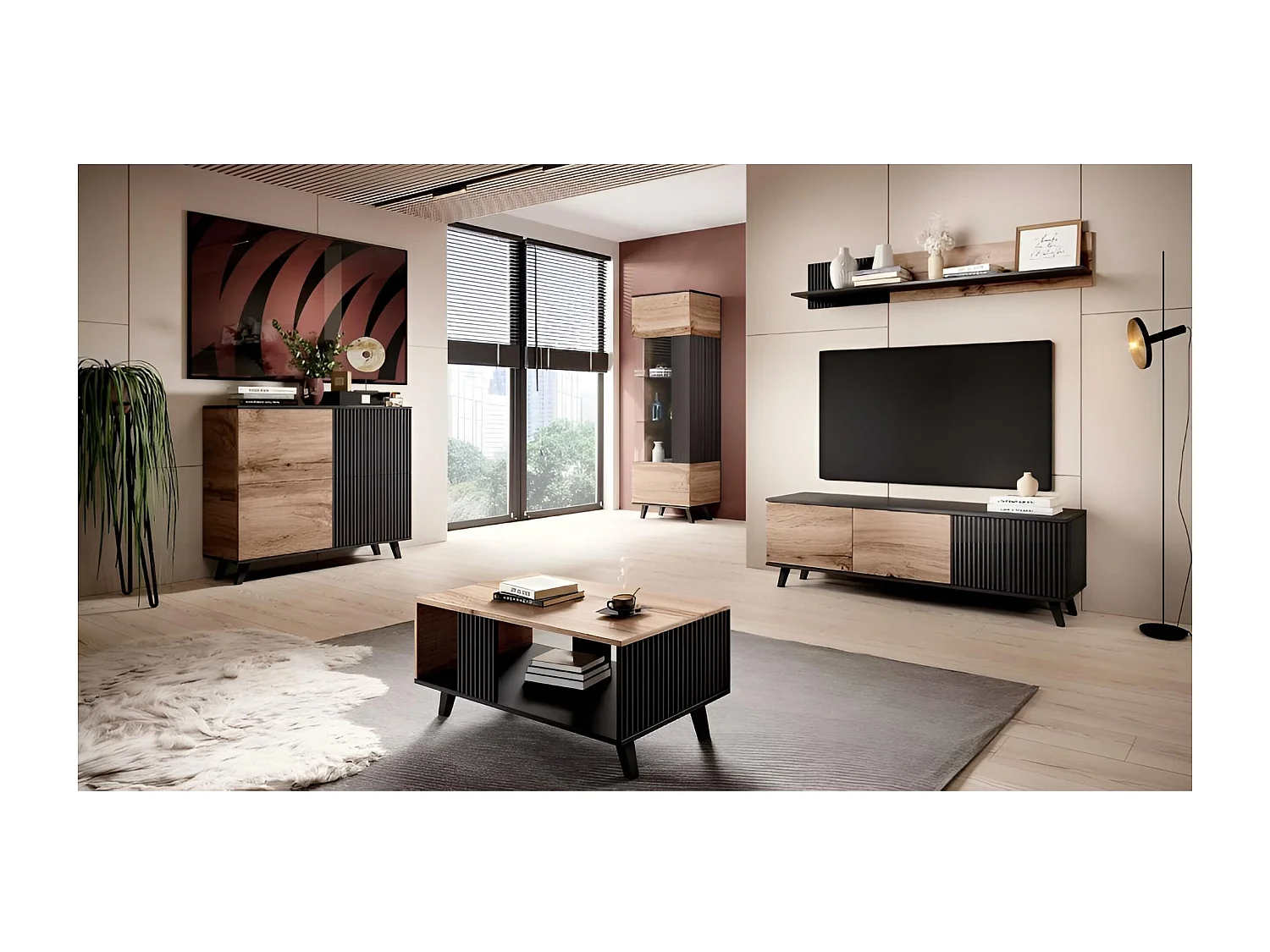 Madia Swing H/Ante girevoli/marrone/nero&marrone