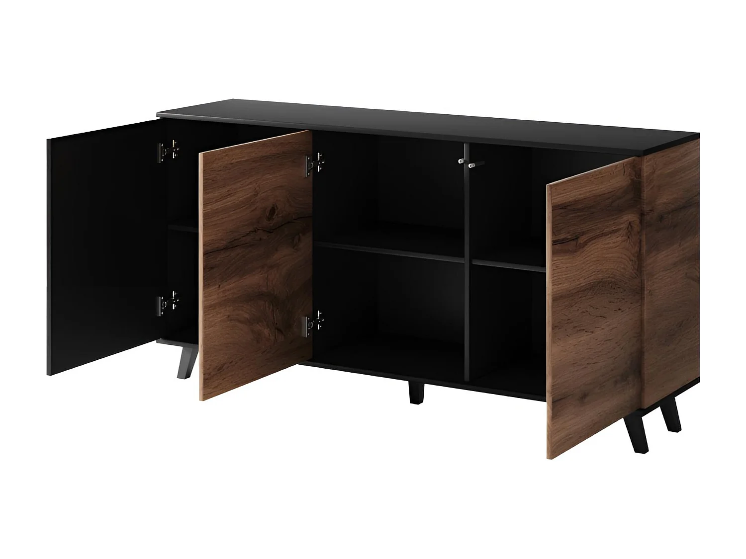 Madia  Random XL/Porte girevoli/nero&marrone