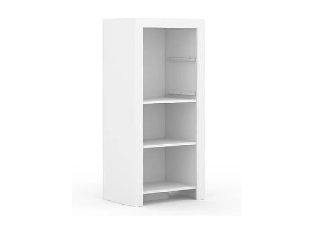 Highboard Kasiro/Portes battantes et tiroirs/blanc