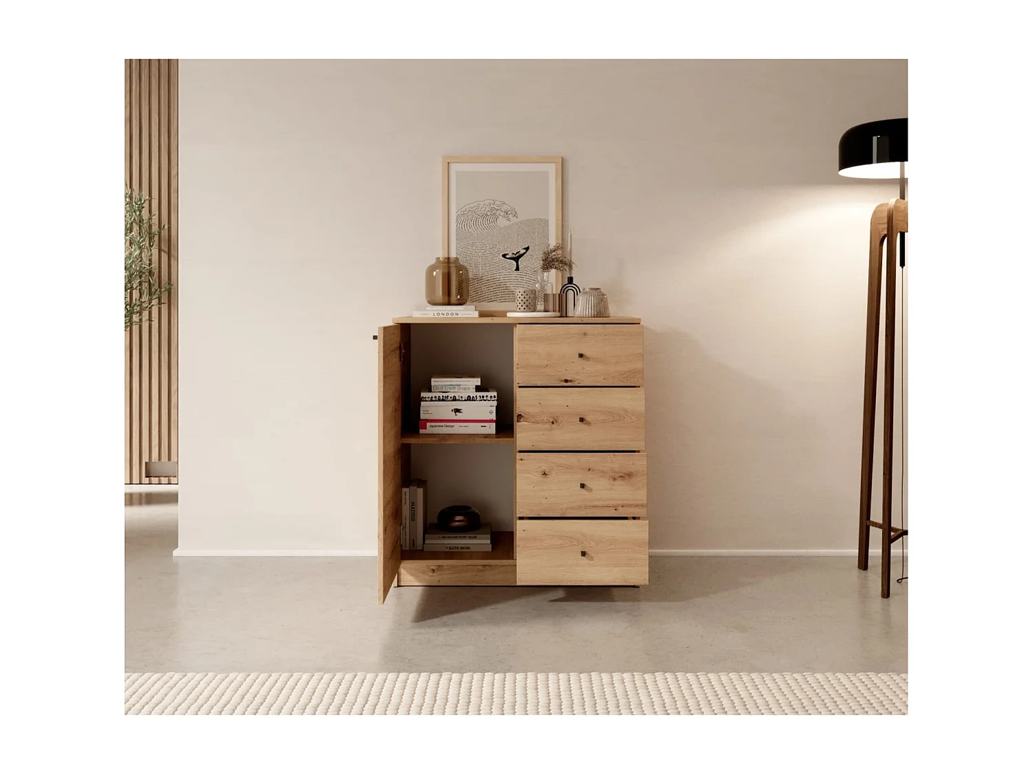 Madia Evy/Porte girevoli/Artisan-Marrone