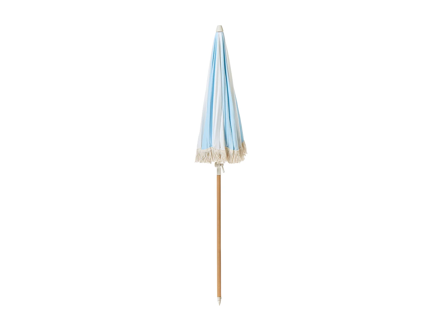 Parasol de jardin 155 cm MONDELLO Bleu clair