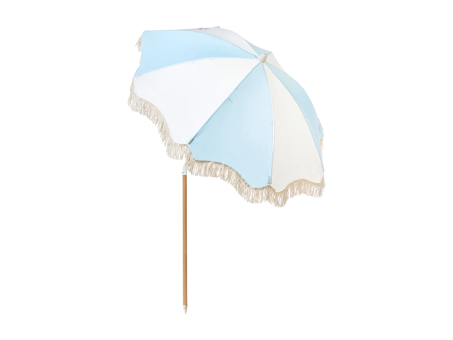 Parasol de jardin 155 cm MONDELLO Bleu clair