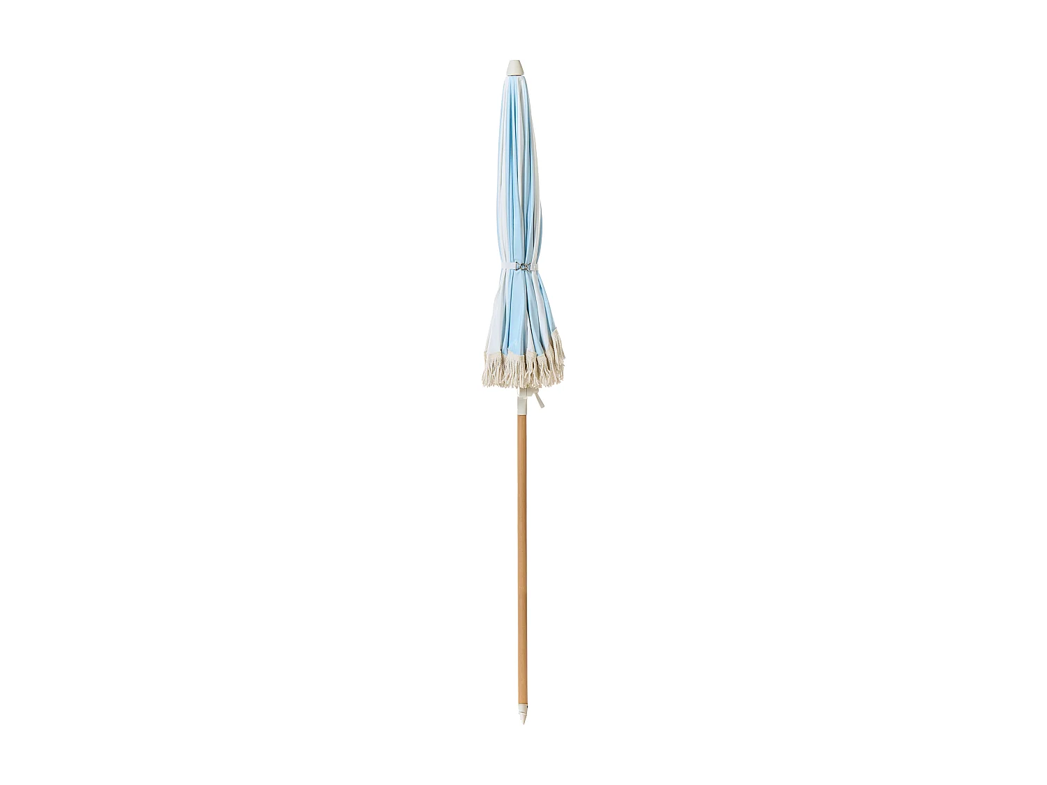 Parasol de jardin 155 cm MONDELLO Bleu clair