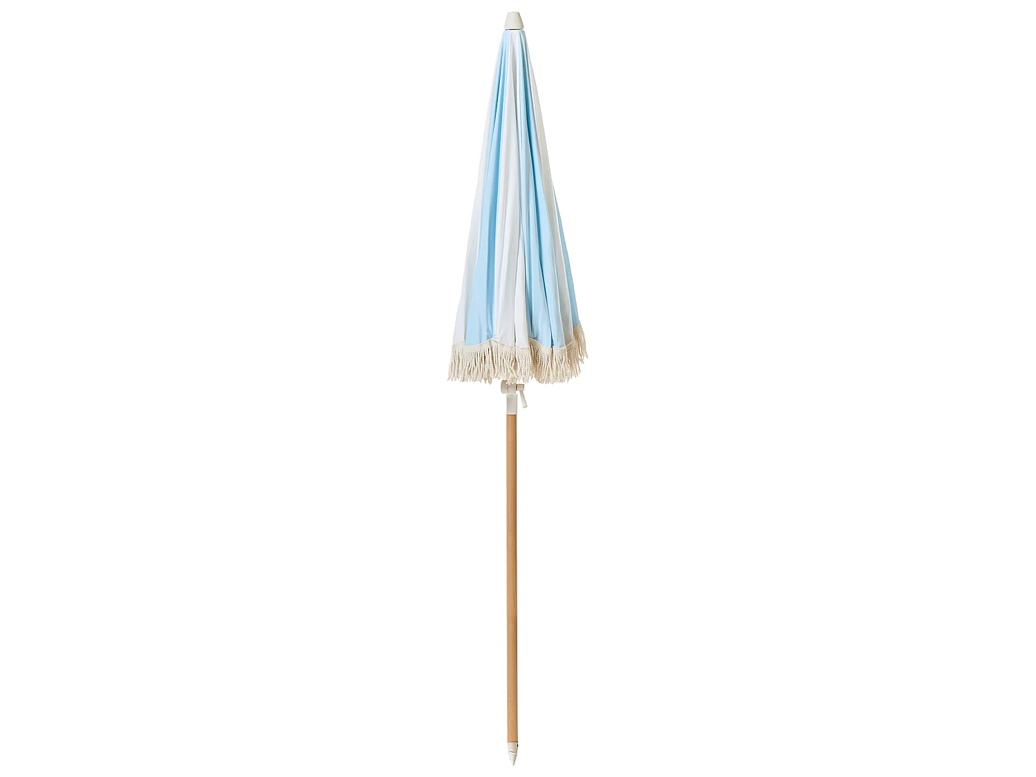 Parasol de jardin 155 cm MONDELLO Bleu clair