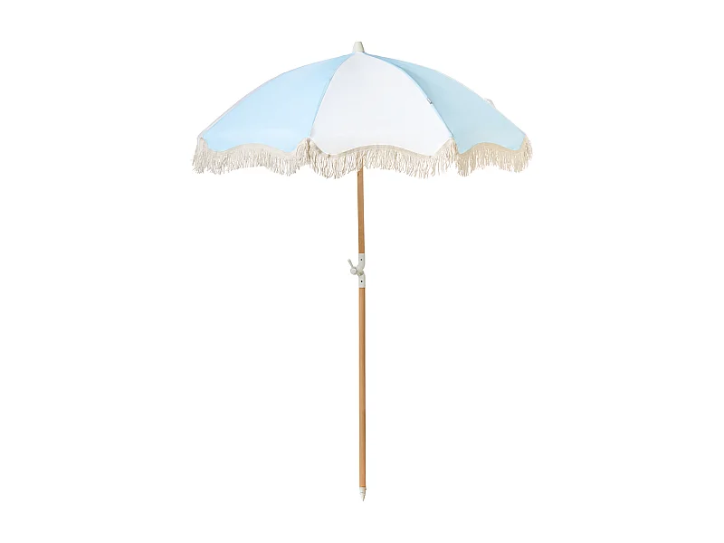 Parasol de jardin 155 cm MONDELLO Bleu clair