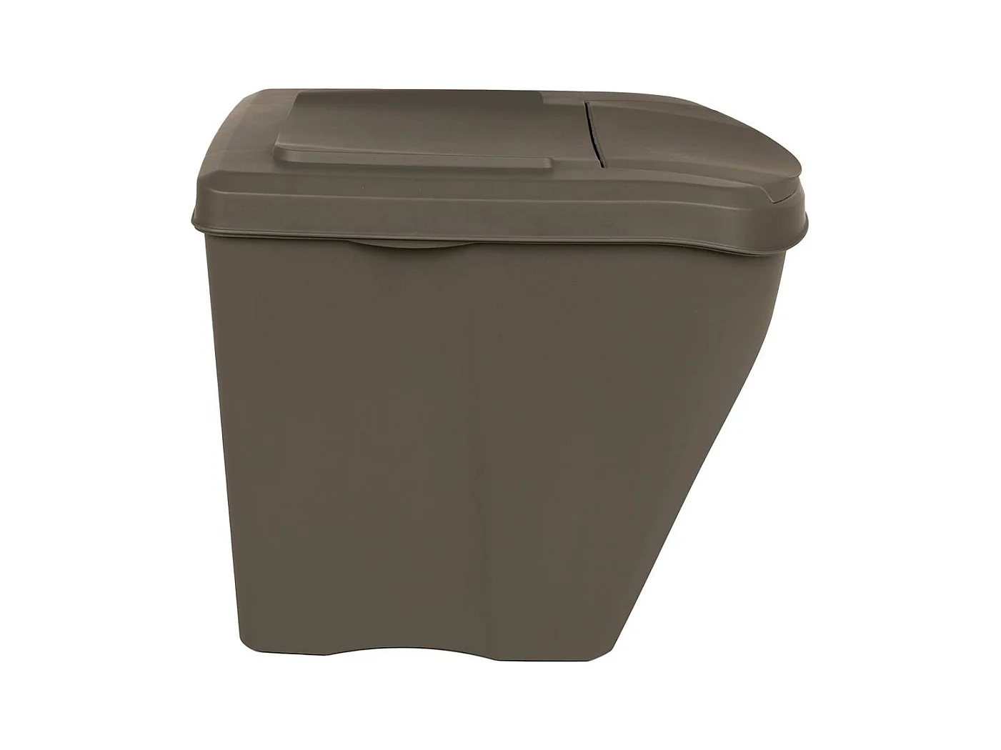 Contenitori per rifiuti impilabili 3 pezzi 75 L Polipropilene grigio 02_0043894