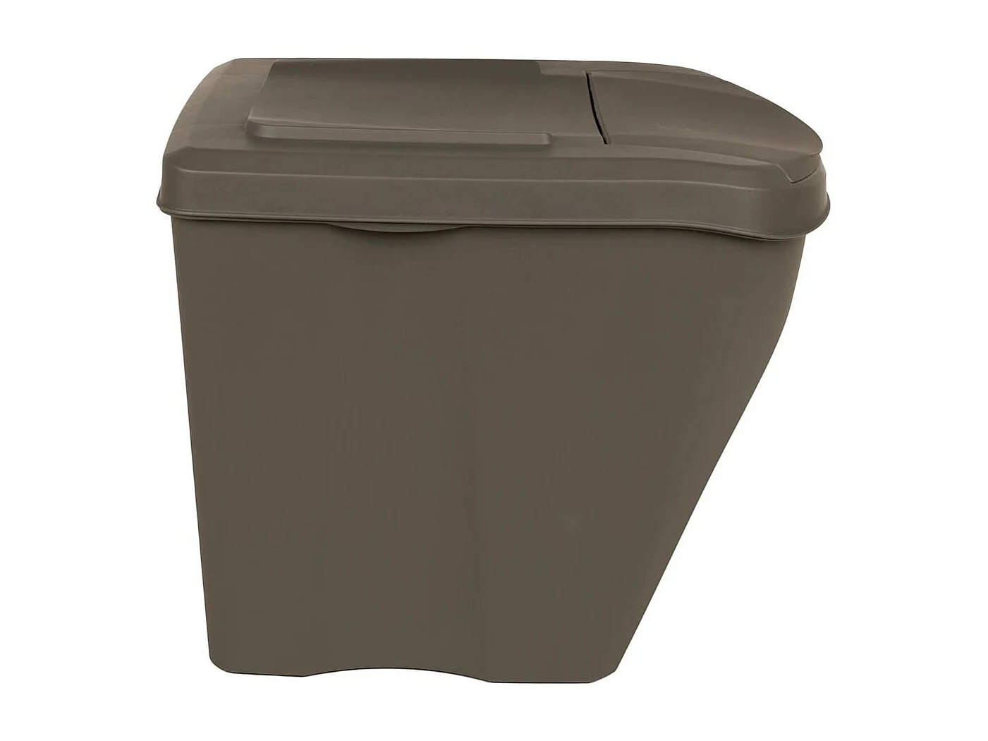 Contenitori per rifiuti impilabili 3 pezzi 75 L Polipropilene grigio 02_0043894