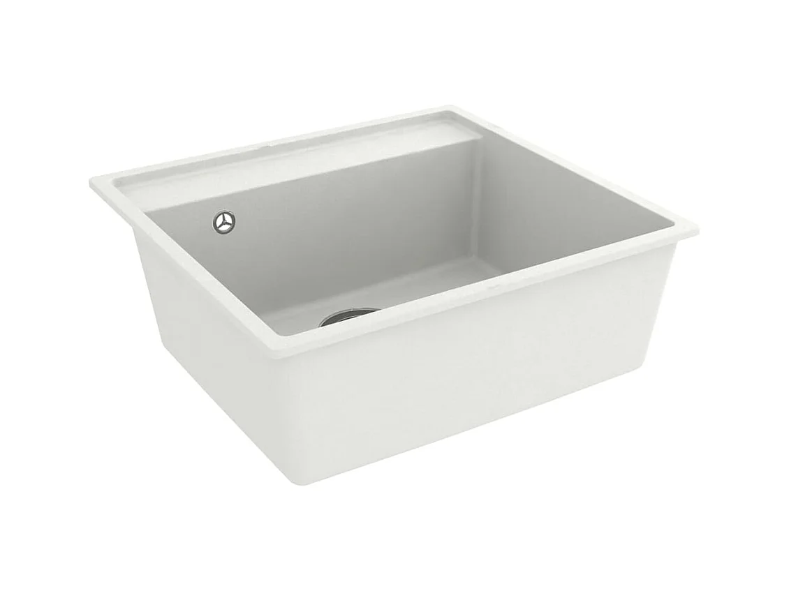 Évier de cuisine avec blanche 53 x 50 x 20.3 cm 02_0002384