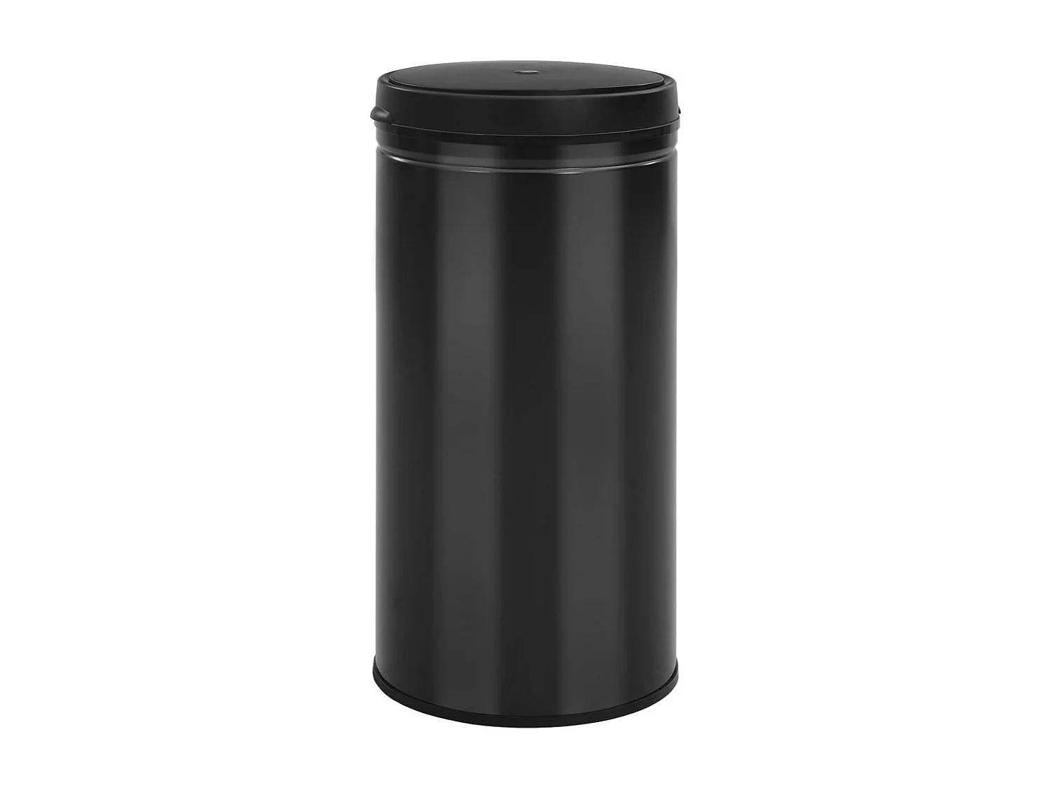 Lixeira com sensor automático 70 L aço carbono preto 02_0043843
