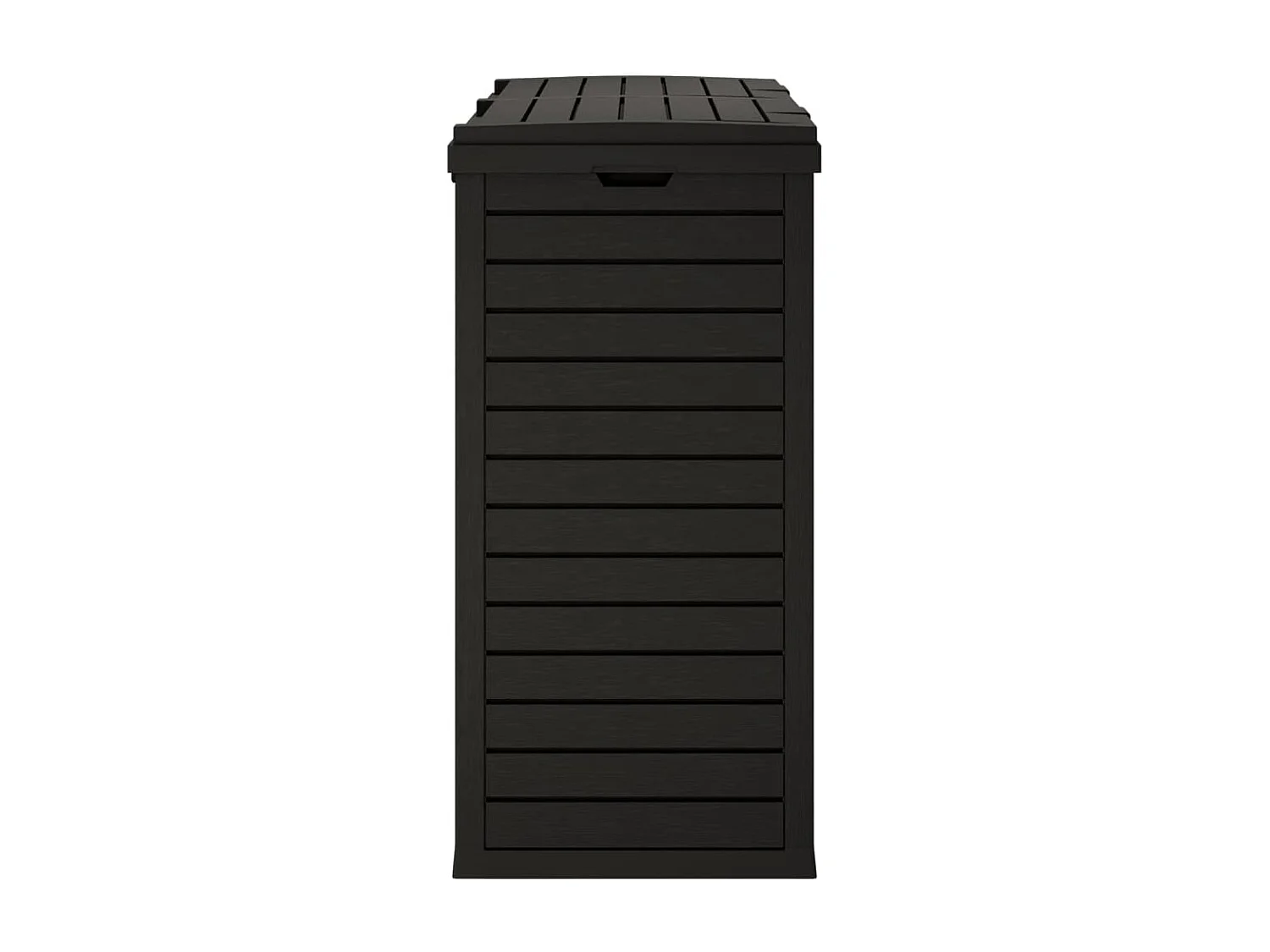 Poubelle d'extérieur 78 x noire 78 x 41 x 86 cm 02_0043837