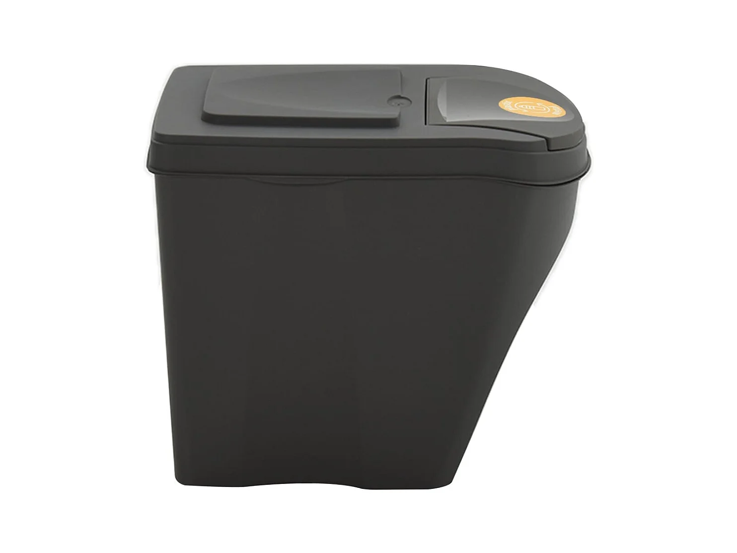 Poubelles à ordures empilables grise 39.2 x 29.3 x 33.5 cm 02_0043895