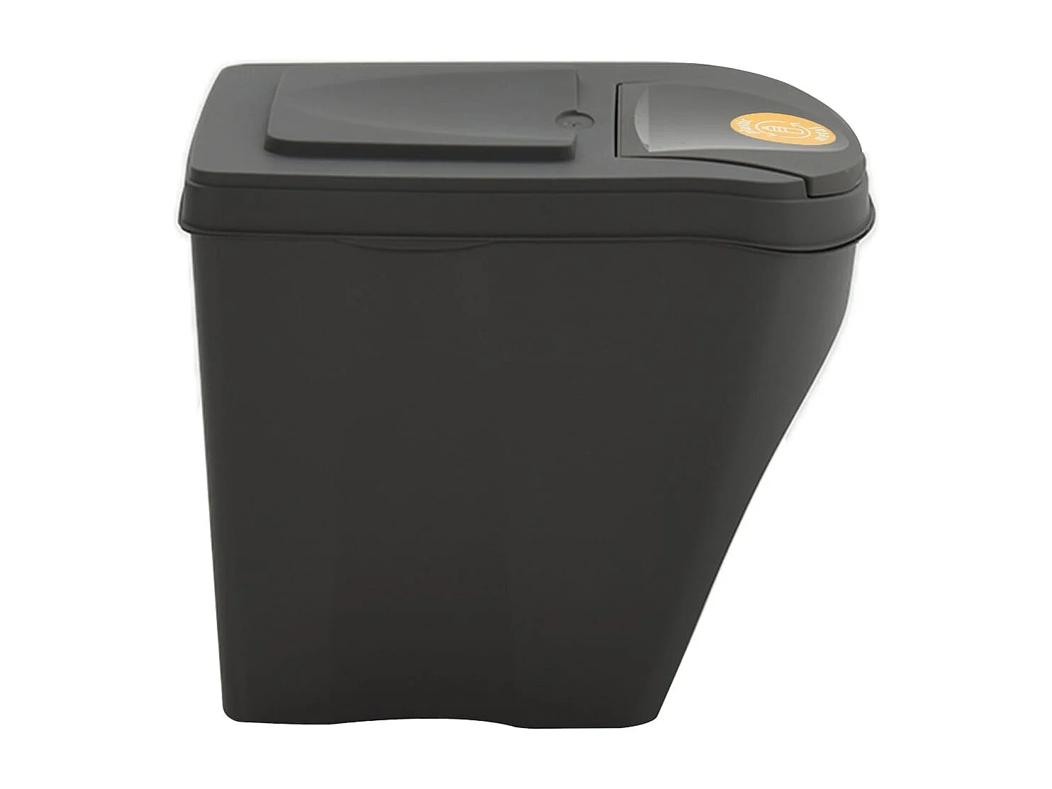 Poubelles à ordures empilables grise 39.2 x 29.3 x 33.5 cm 02_0043895