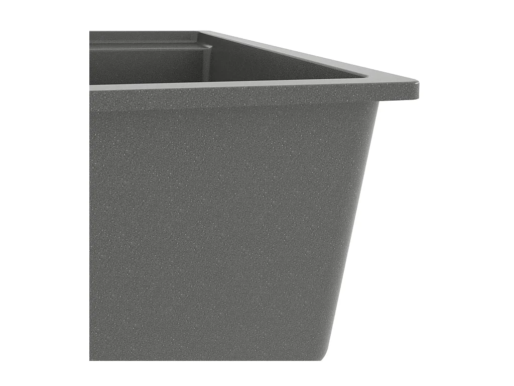 Évier de cuisine avec grise 53 x 50 x 20.3 cm 02_0002382