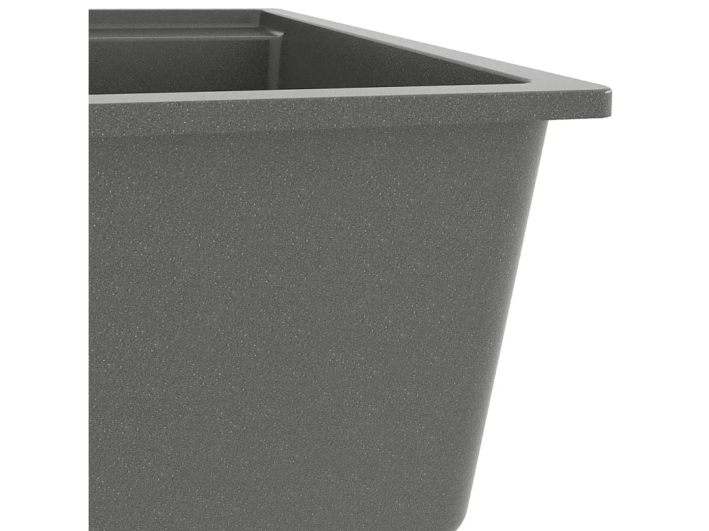 Évier de cuisine avec grise 53 x 50 x 20.3 cm 02_0002382