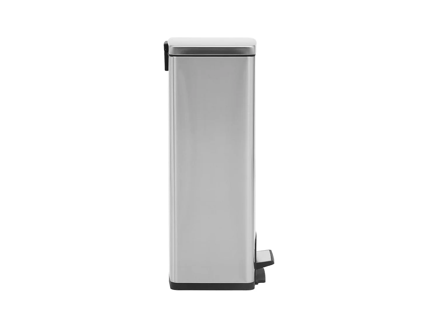 Pattumiera a pedale antimpronta 30 L Argento acciaio inox Argento 02_0043857