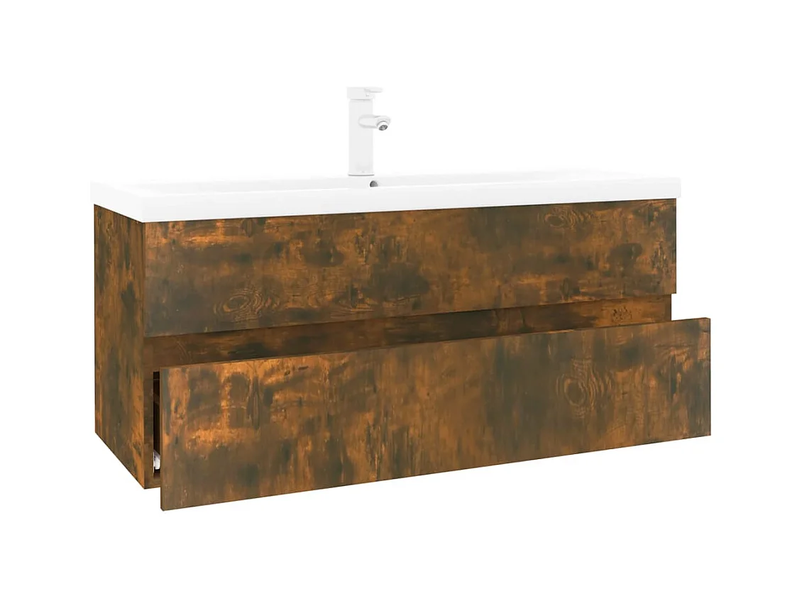 Base lavabo con vasca integrata multistrato rovere affumicato 02_0006872