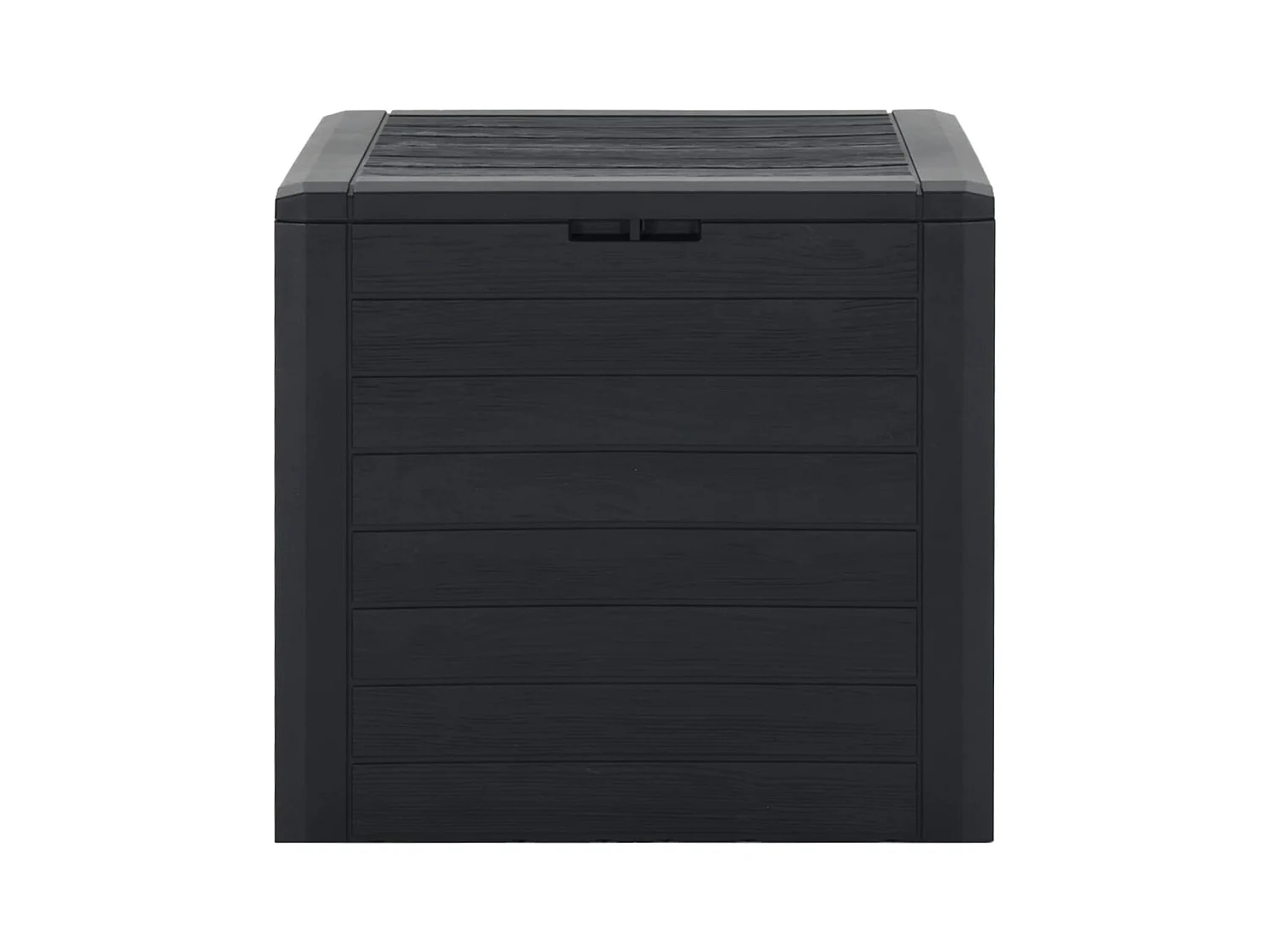Caja de almacenaje para jardín antracita 58,5 x 46 x 55 cm polipropileno 02_0013142