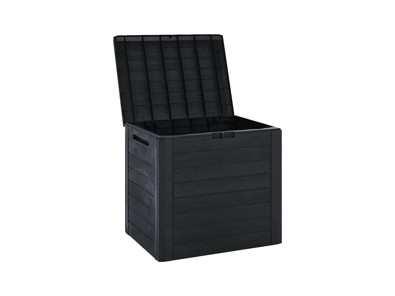 Caja de almacenaje para jardín antracita 58,5 x 46 x 55 cm polipropileno 02_0013142