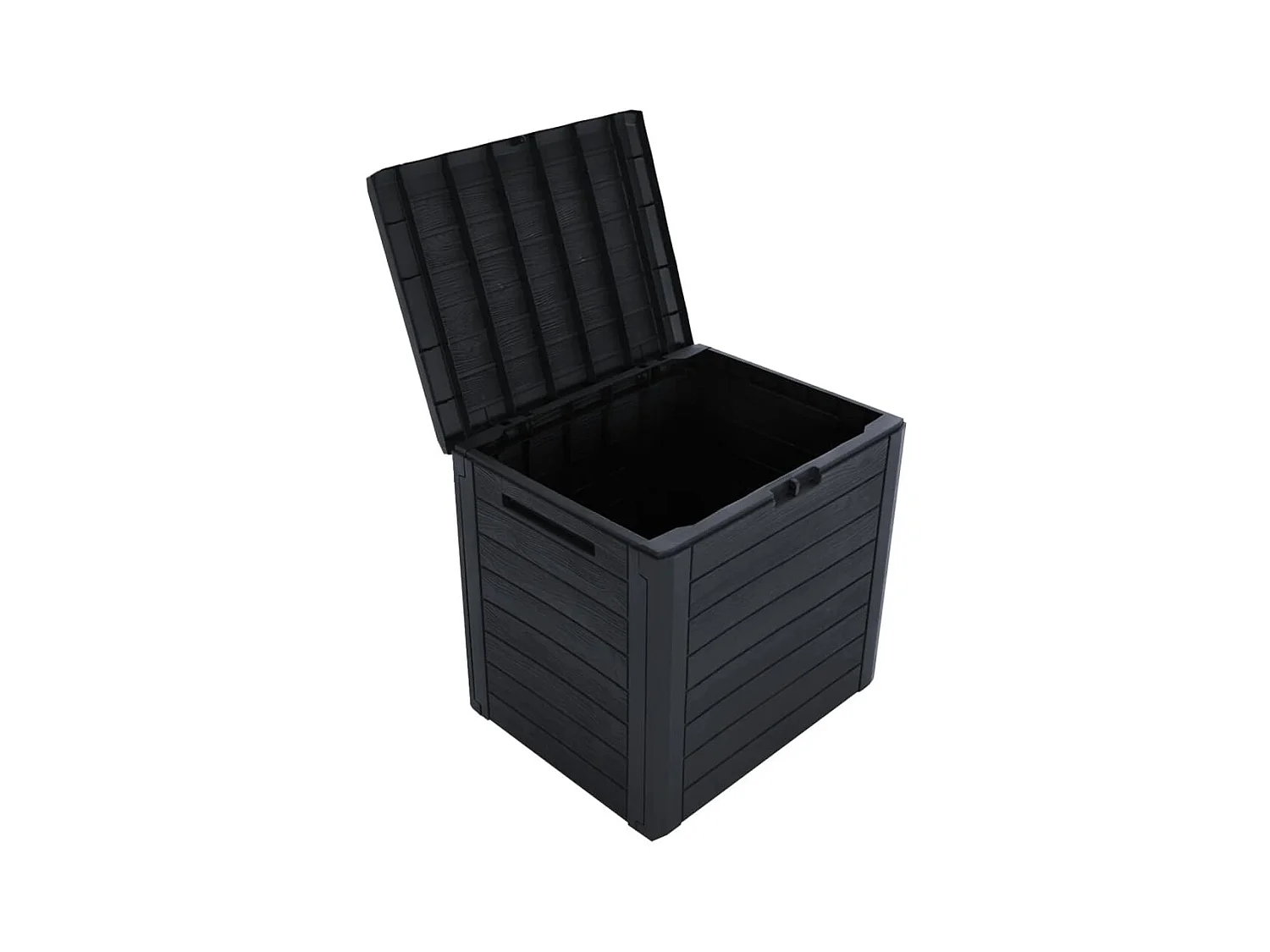 Caja de almacenaje para jardín antracita 58,5 x 46 x 55 cm polipropileno 02_0013142