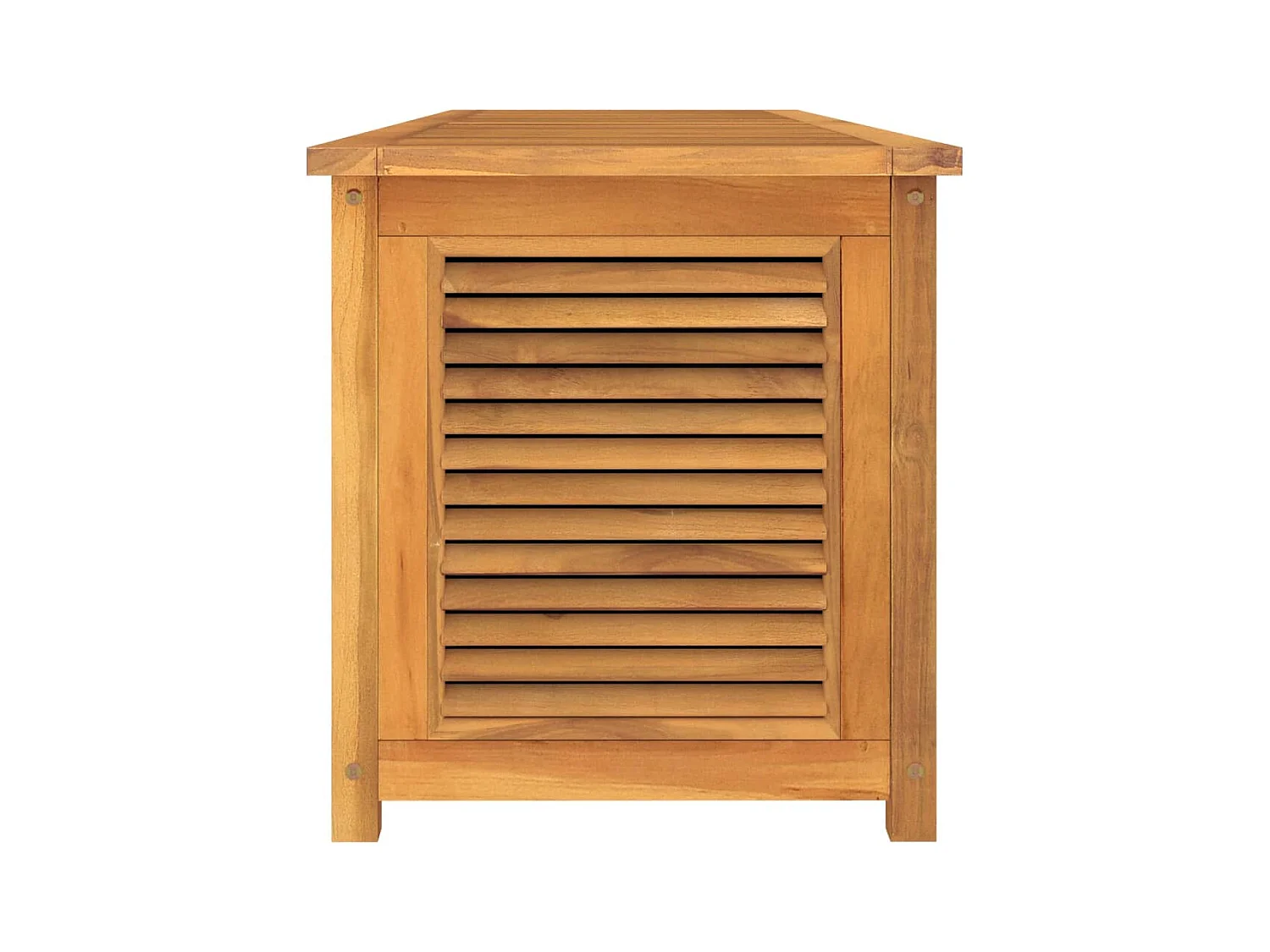 Box portaoggetti da giardino e borsa 200 x 50 x 53 cm legno massello di teak 02_0013133
