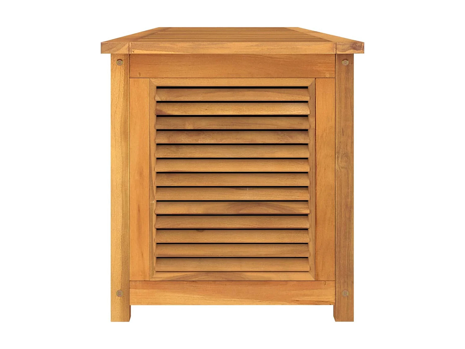 Box portaoggetti da giardino e borsa 200 x 50 x 53 cm legno massello di teak 02_0013133