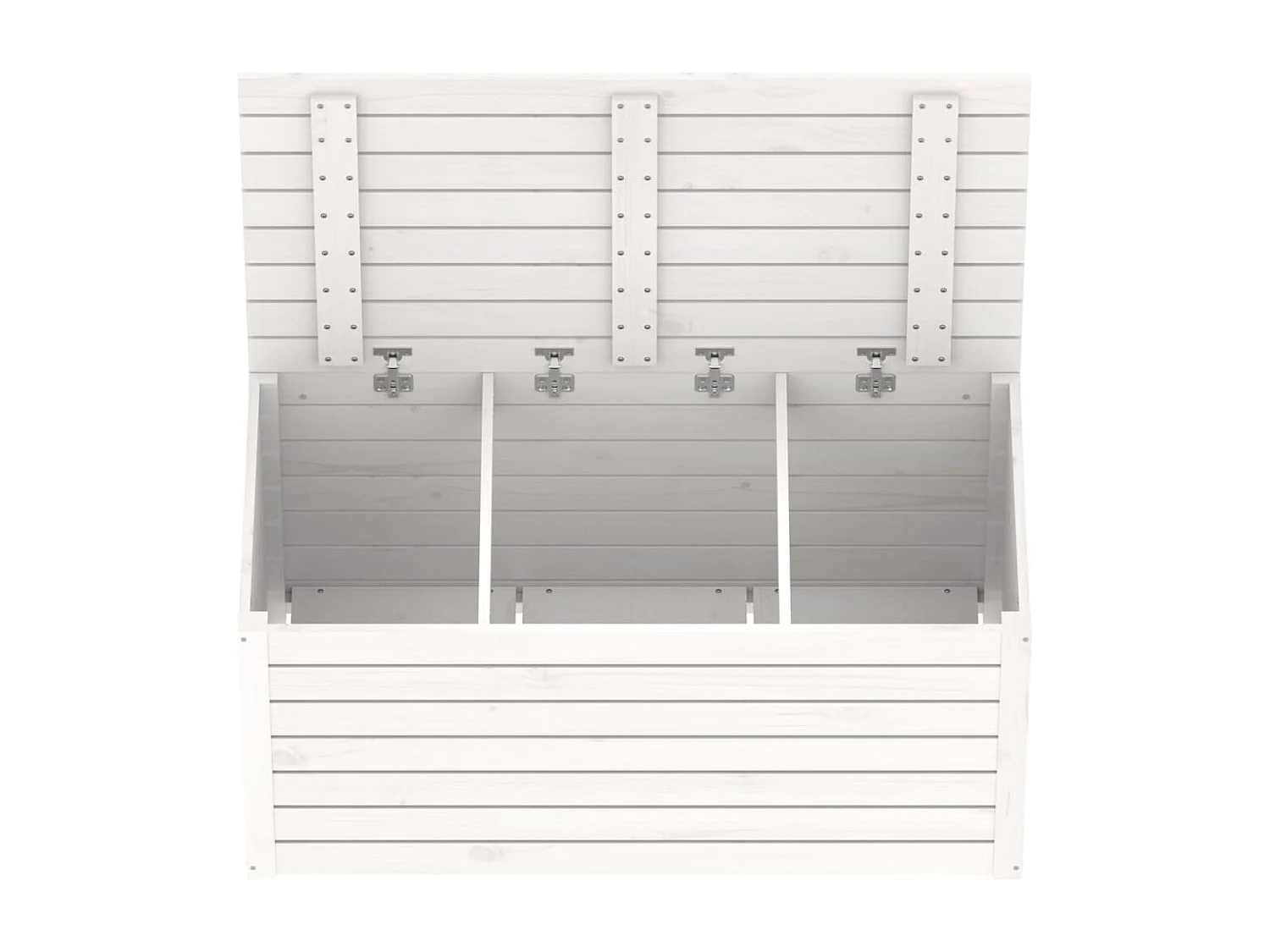 Box da giardino 101 x 50,5 x 46,5 cm in legno massello di pino bianco 02_0012991