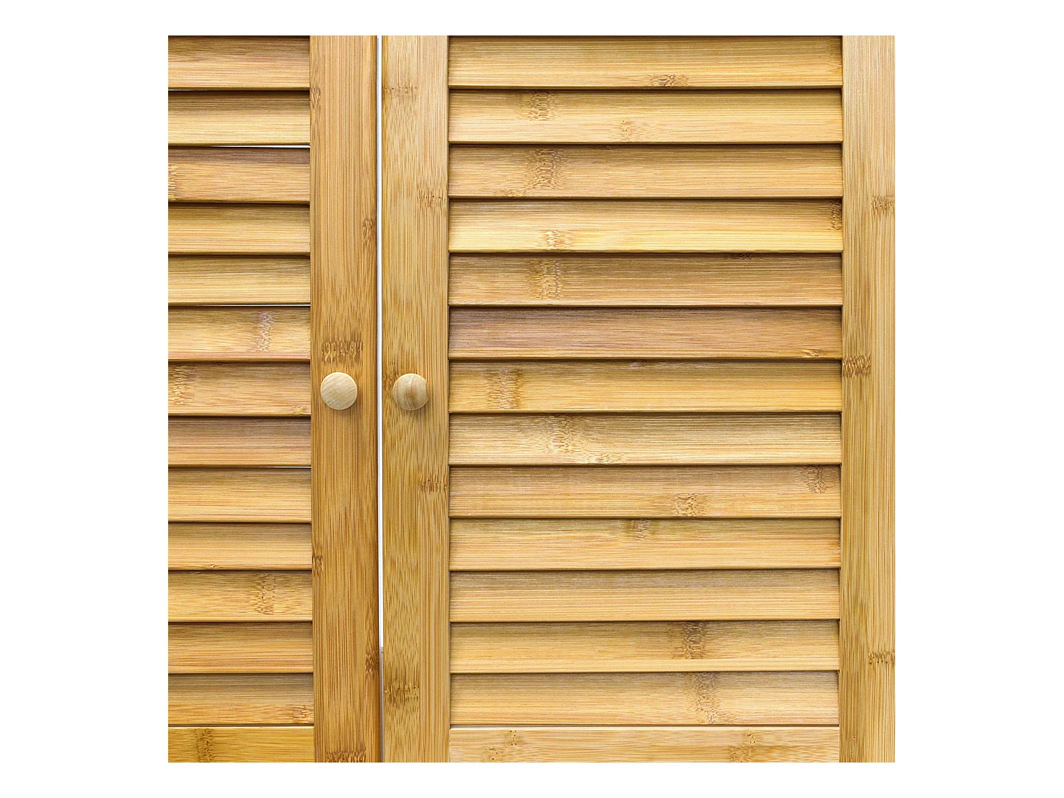 Mueble bajo lavabo de bambú con dos puertas 3213061