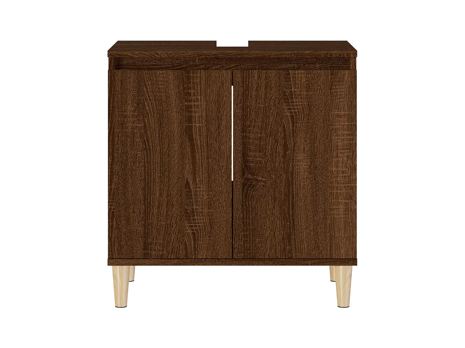 Meuble d'évier 58 x bois marron 58 x 33 x 60 cm 02_0006823