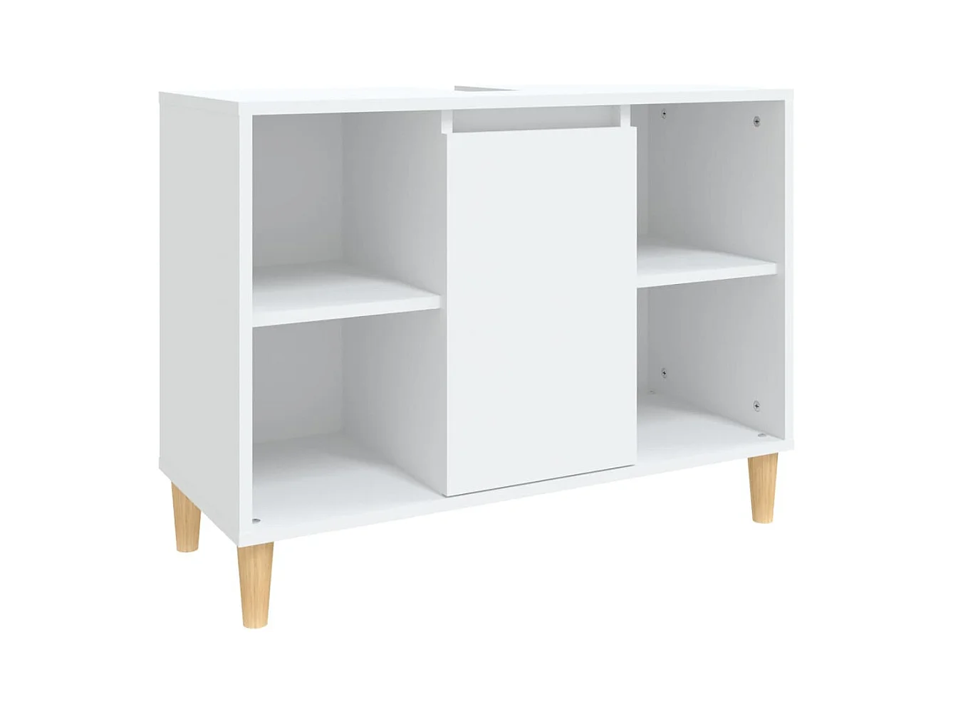 Mobile lavello 80 x 33 x 60 cm multistrato bianco 02_0006809
