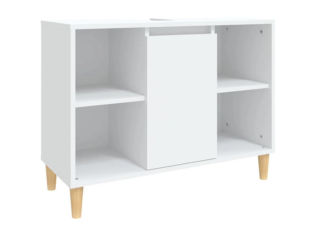 Mobile lavello 80 x 33 x 60 cm multistrato bianco 02_0006809