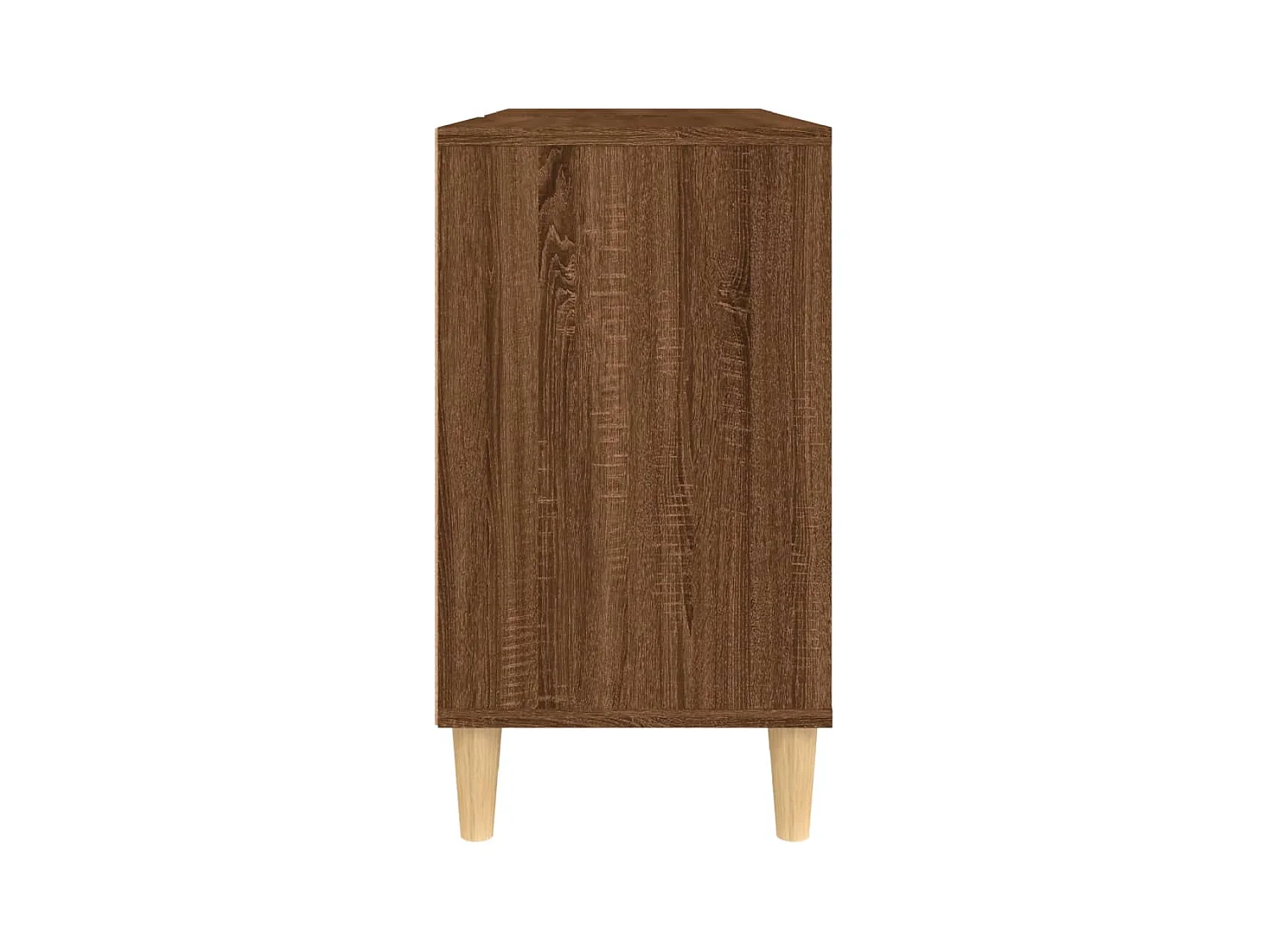 Meuble d'évier sous lavabo bois marron 80 x 33 x 60 cm 02_0006828