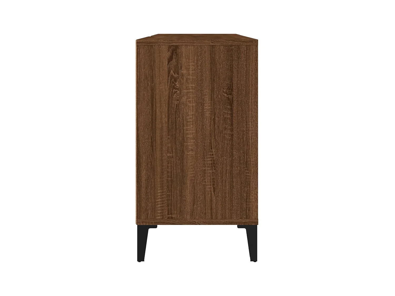 Móvel para pia de banheiro 80 x 33 x 60 cm madeira maciça marrom 02_0006826