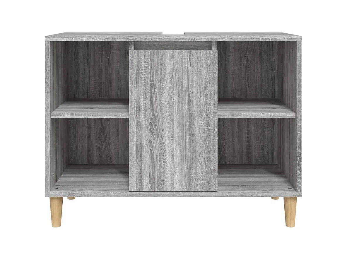 Mobile lavabo da bagno 80 x 33 x 60 cm multistrato grigio 02_0006850