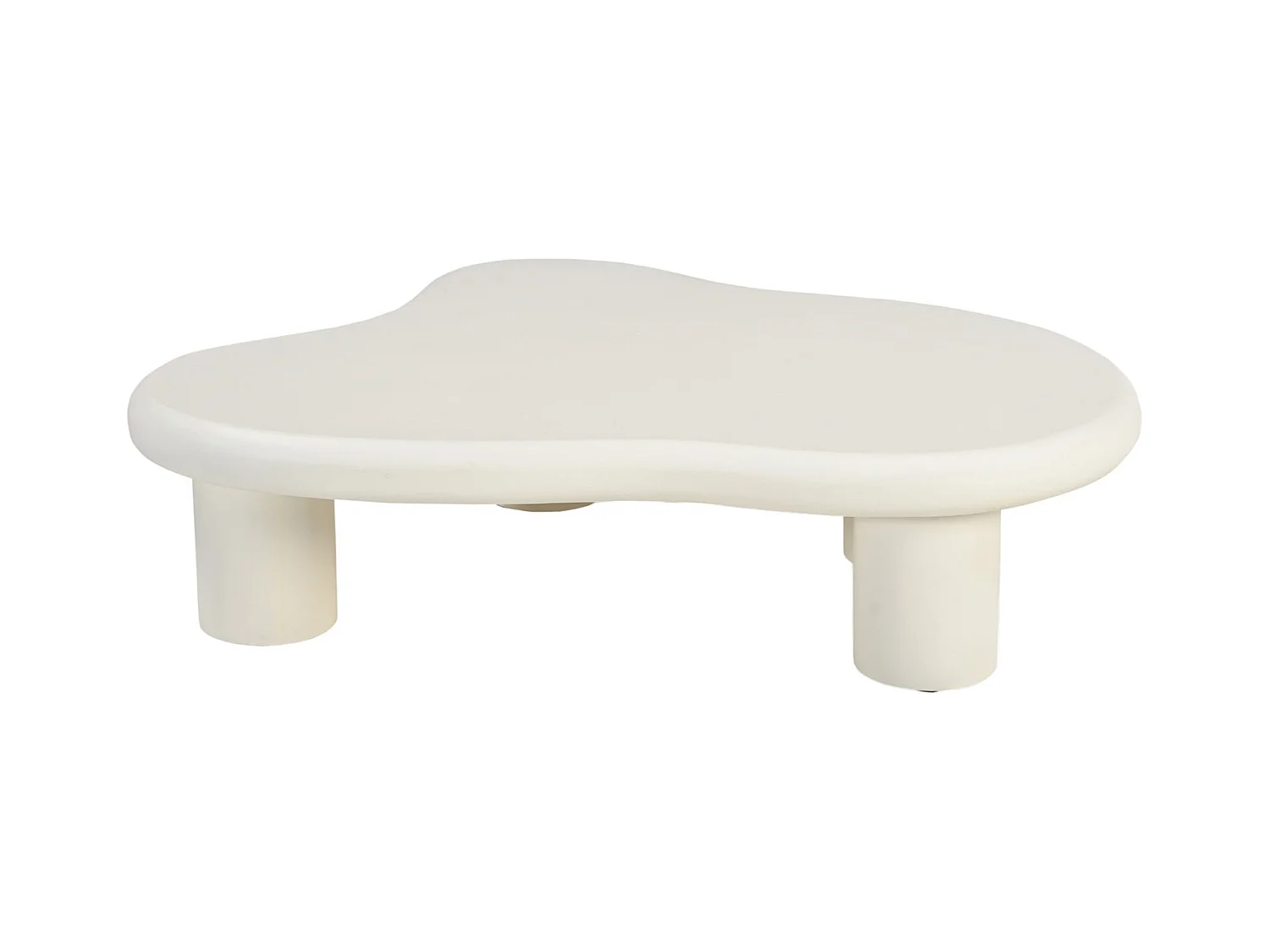 MONA-Table basse organique en Béton enduit