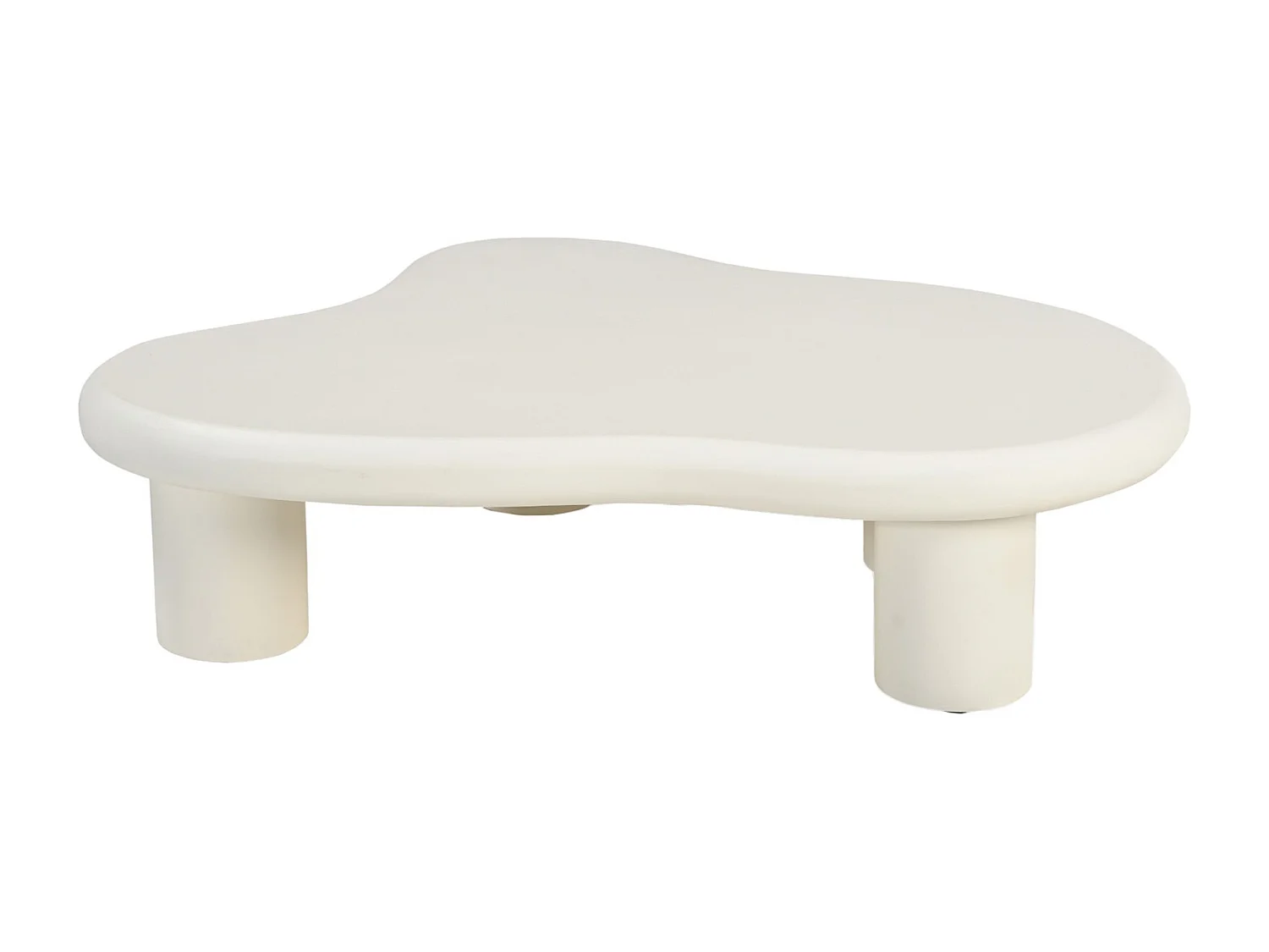 MONA-Table basse organique en Béton enduit