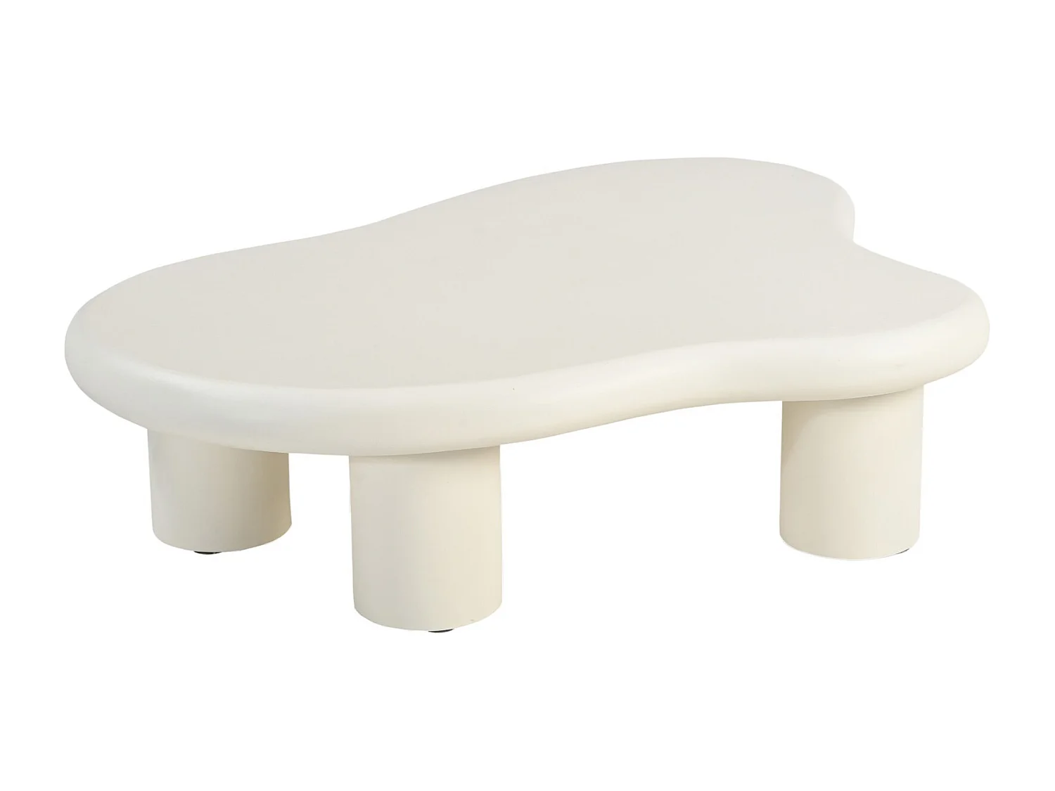 MONA-Table basse organique en Béton enduit