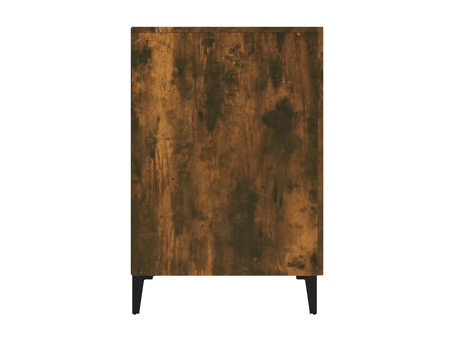 Scrivania tavolo postazione di lavoro mobile per computer studio IT rovere affumicato 140 x 50 x 75 cm derivati ​​del legno marrone 02_0023580