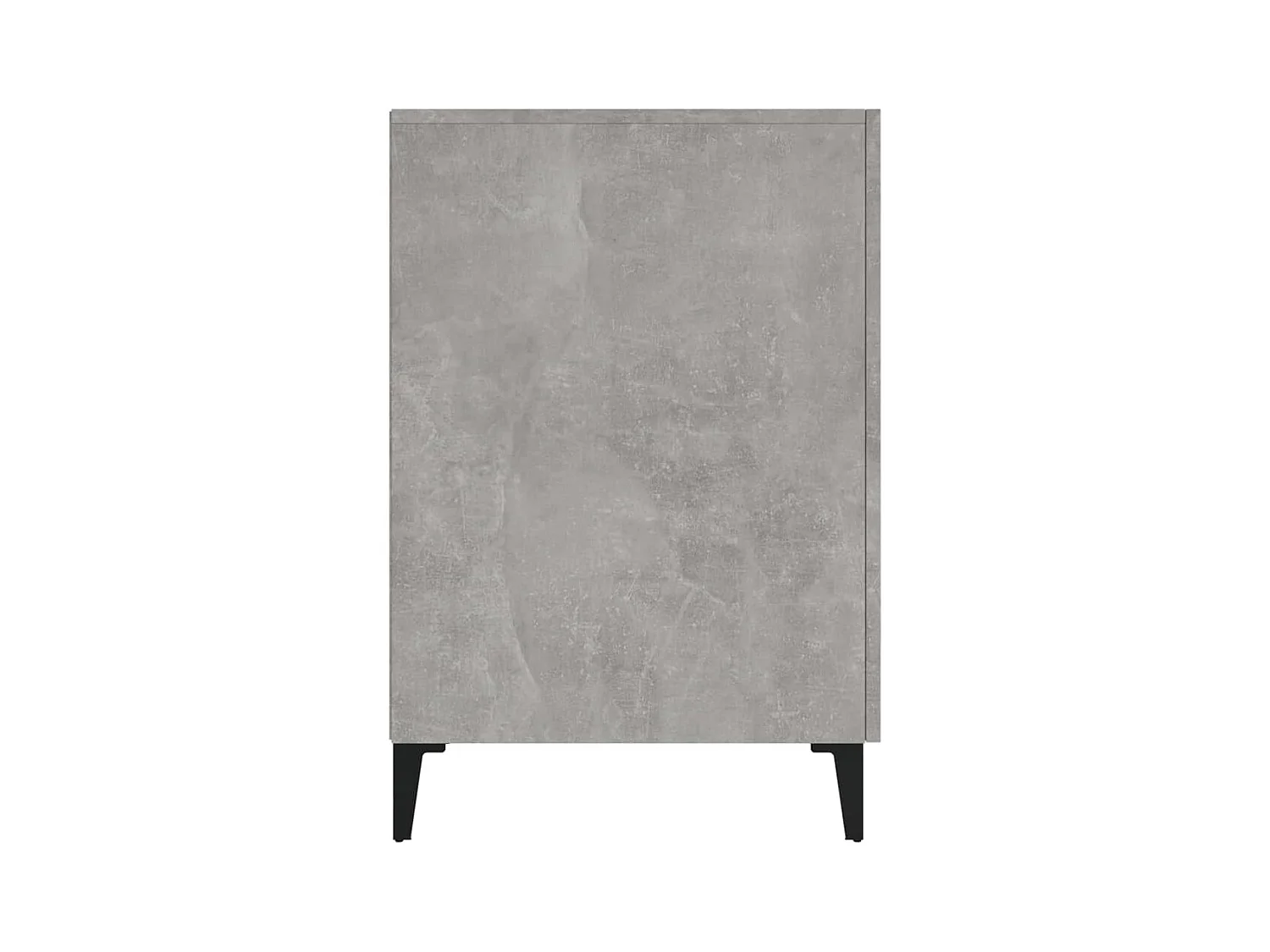 Scrivania tavolo postazione di lavoro mobile per computer studio 140 x 50 x 75 cm derivati ​​del legno grigio 02_0023834