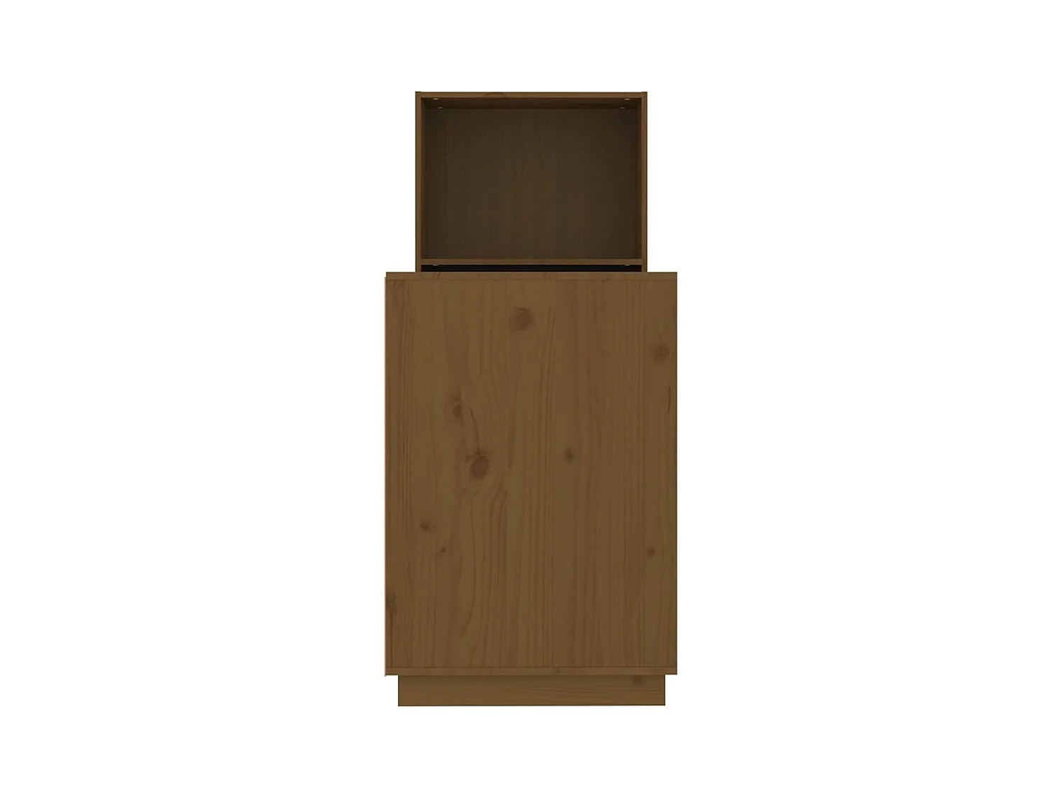 Bureau table poste de bois marron 110 x 53 x 117 cm 02_0023872