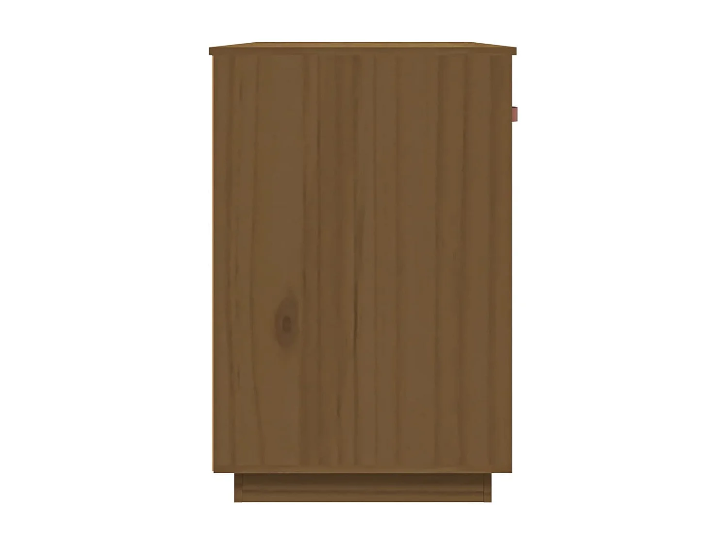 Mesa de escritorio puesto de trabajo mueble de ordenador estudio miel 95 x 50 x 75 cm madera maciza de pino marrón 02_0023874