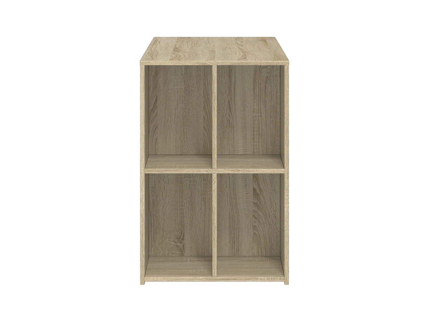 Bureau table poste de bois marron 102 x 50 x 75 cm 02_0023637