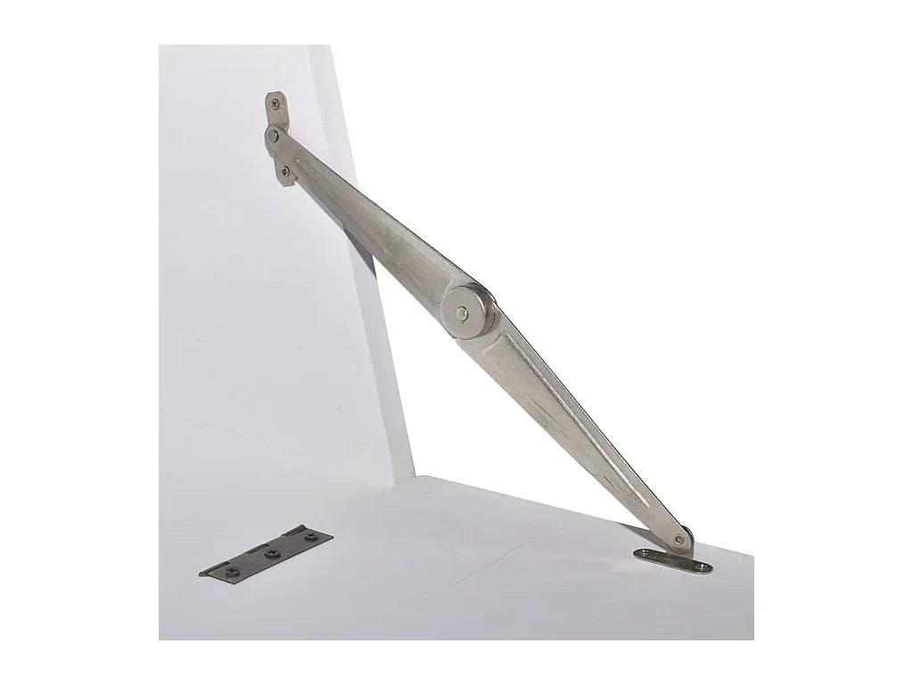 Bureau table poste de bois blanche 60 x 36.4 x 111 cm 02_0023780